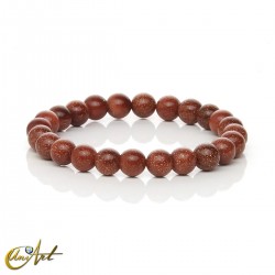 Sandstone Bracelet (Elastic) - Sand Stone, 8 mm