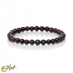 Garnet bracelet, 6 mm