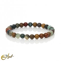 Pulsera de ágata india - 6 mm