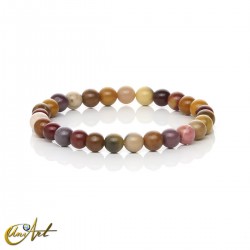 Mookaite Jasper Bracelet - 6 mm