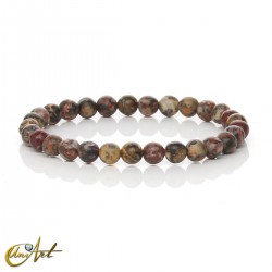 Leopard Jasper Bracelet - 6 mm