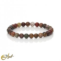 Pulsera de jaspe creek - 6 mm