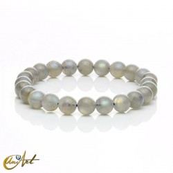 Pulsera de labradorita, 8 mm