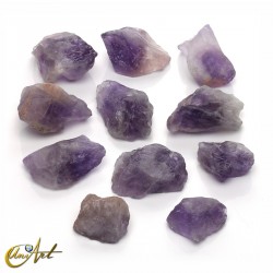 Rough amethyst, 500 grams