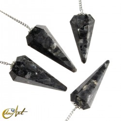 Larvikite pendulum, 6 facets