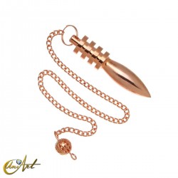 Osiris Pendulum, Djed Pillar - Color: cooper