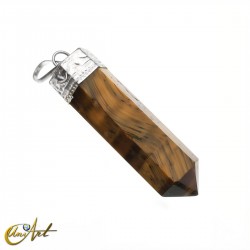Colgante punta de minerales - Ojo de Tigre