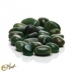 aventurina verde - 200 gramos de cantos rodados