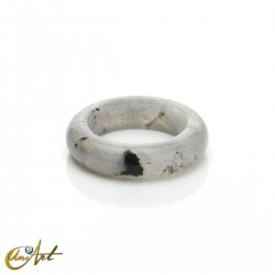 Light labradorite ring - 14