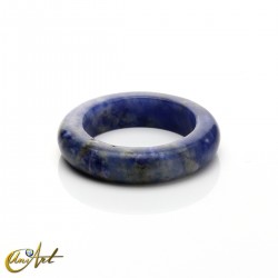 Natural sodalite ring - 14