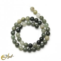 Cuentas de cuarzo Green Hair - 8 mm