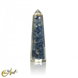 Orgonita formato punta, 8 cm - Cianita