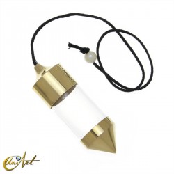 Péndulo con depósito de vidrio (visor)