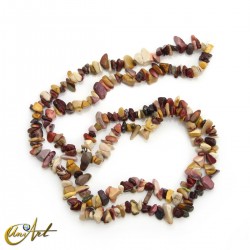 Mookaite jasper chip beads