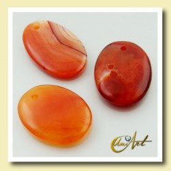 Colgante de minerales sin metal - Carneola