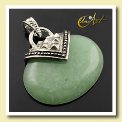 Mineral pendant esparta model - Green Aventurine