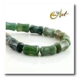 Ágata india talla hueso - 11 mm