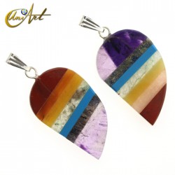 Chakras pendant flat model - Sheet