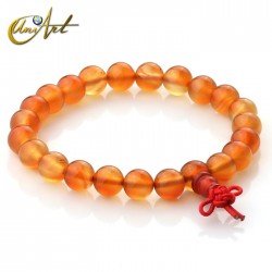 Mala Tibetan Bracelet - Carnelian