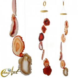 Mensajero del Viento de Ágata - Carneola