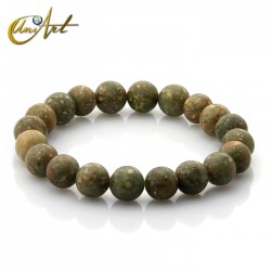 Unakite bracelet