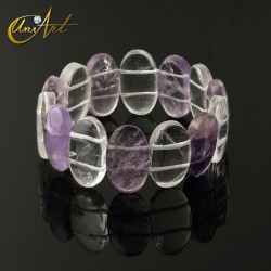 Pulsera Modelo Ovales - Amatista