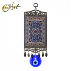 Amuleto grande Ojo Turco con alfombra - Modelo 2