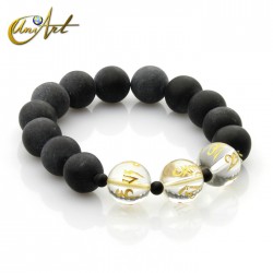 Pulsera tibetana de piedra bian - Modelo 1