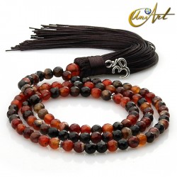 Japa Mala en ágata 6 mm - Ágata miracle