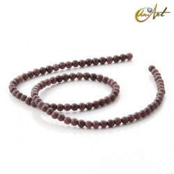 Bolas de aventurina marrón - 4 mm