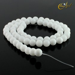 Bolas de jade blanco - 6 mm