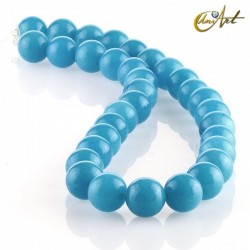 Bolas de jade azul - 12 mm