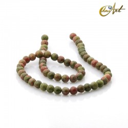 Cuentas de unakita - 6 mm