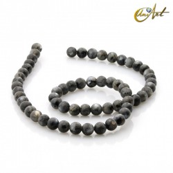 Natural labradorite beads - 6 mm