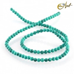 Bolas de turquesa sintética - 3 mm
