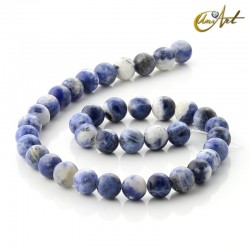 Round Sodalite Beads - 10 mm