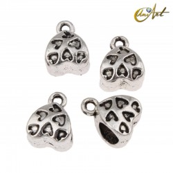 15 piezas de colgadores corazón