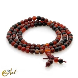 Tibetan Mala miracle agate beads - 6 mm