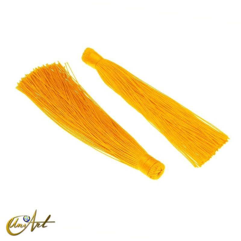 Borla de colores - amarillo