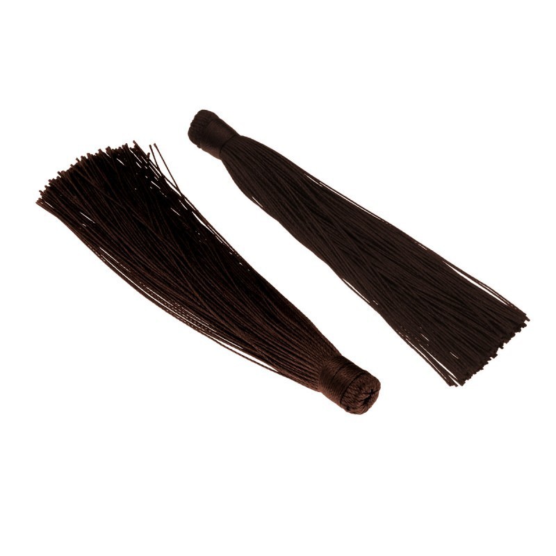 Borla de colores - marrón