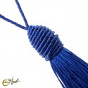 Borla con lazada - azul