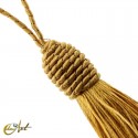 Borla con lazada - paja