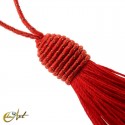 Borla con lazada - rojo