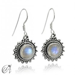 Suno earrings, moonstone with 925 silver