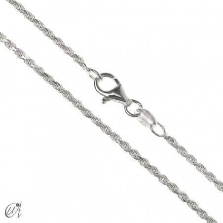 Rope chain 1.6mm - 925 silver