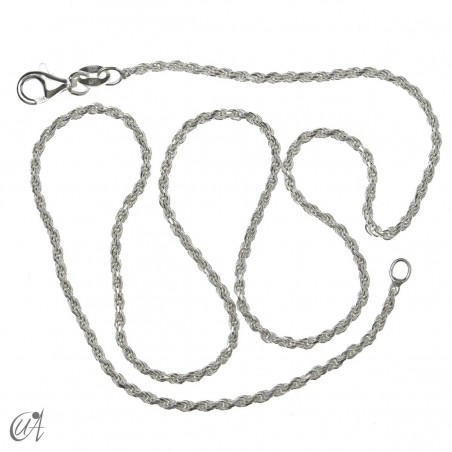 Rope chain 1.6mm - 925 silver