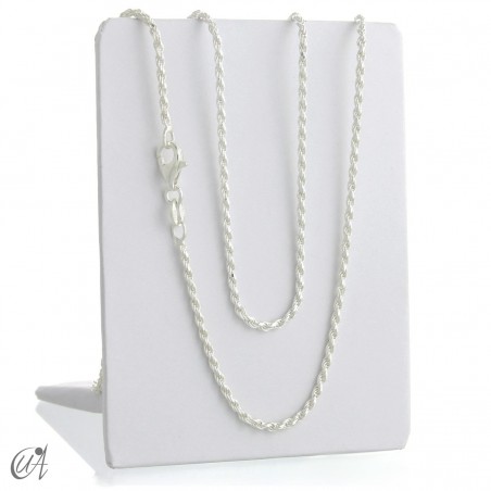 Rope chain 1.6mm - 925 silver