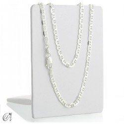 Sterling silver anchor chain - 3.18mm