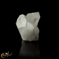 Crystal quartz druse