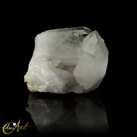 Crystal quartz druse